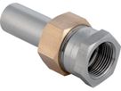 Übergang lösbar mit IG 15mm- 1/2" 35380 Überwurfmutter Messing mit Steckende - Mapress-Sanitär-Presssystem-Formstücke