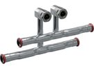 Set Anschluss-T-Stücke 18-15mm 24046 für Vor- und Rücklauf, mit Anschlussver. EK - Mapress-Heizungs-Formstücke