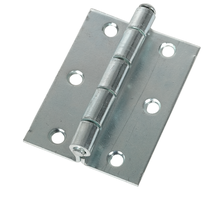 SANER Jalousiescharnier, mit Ausziehdorn 90x85x2.5mm, verzinkt - Jalousiebeschläge