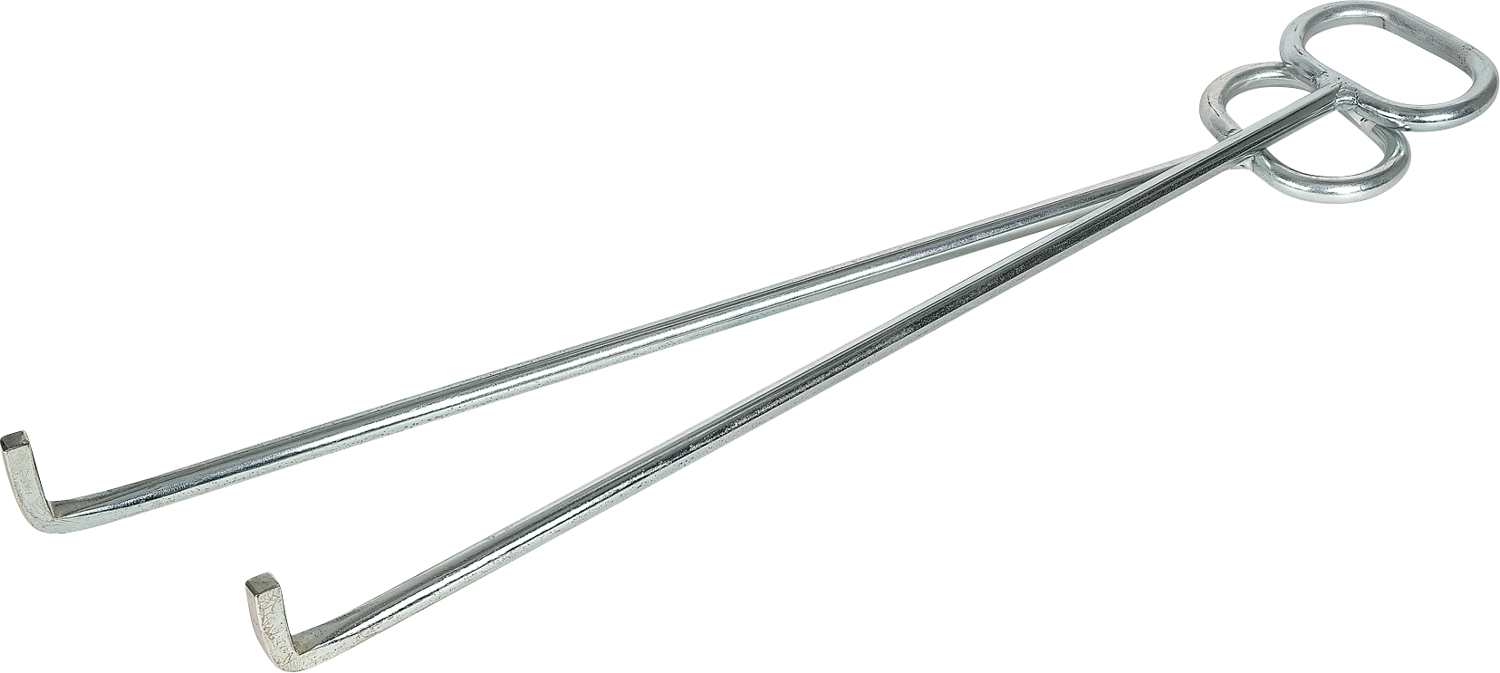 Kanaldeckelheber L-Haken 800mm, verzinkt - Hebewerkzeuge