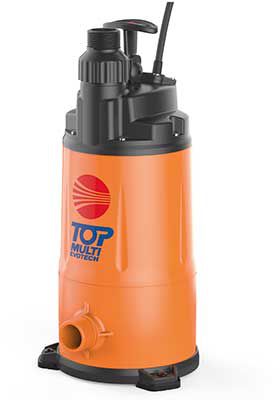 Druckwasserpumpe, 230V Fördermenge 7'200 l/h, TOP MULTI EVO TECH 2 - Wasser