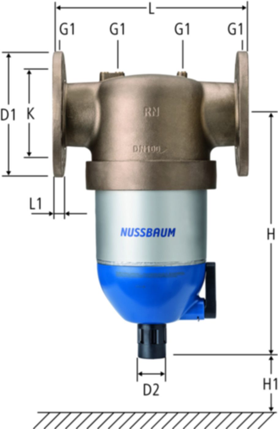 Feinfilter NUSSBAUM