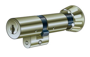 KABA 8 Drehknopfzylinder Typ M1519 52.5/32.5, mit 3-Schlüssel - Kaba 8, Lagerprodukt