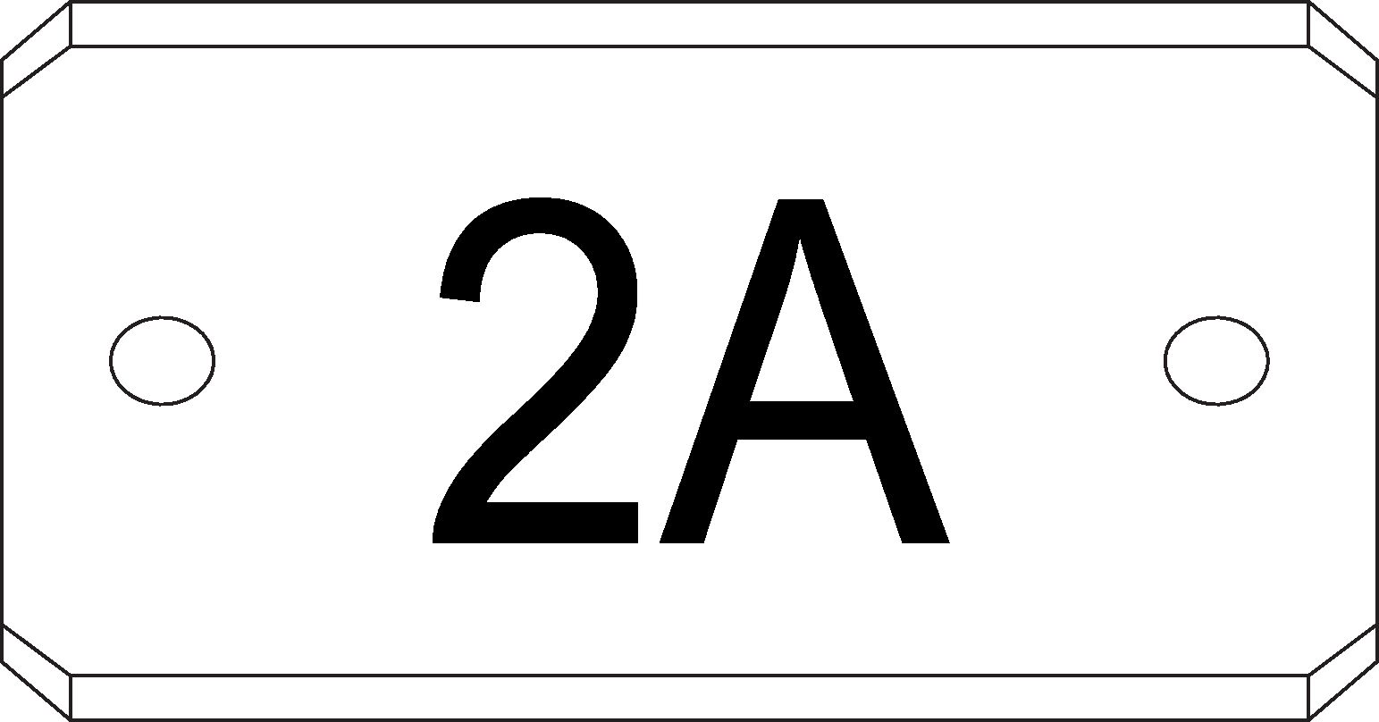 Auflagebleche breite Ausführung 2A Ø 48.3 mm L 40 mm geschliffen 1.4301 - INOXTECH-Handlauf-/Geländer-System