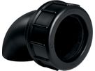 Bogen 90° m/Verschraubung 363.877.16.1 d 56mm - Geberit-PE-Formstücke