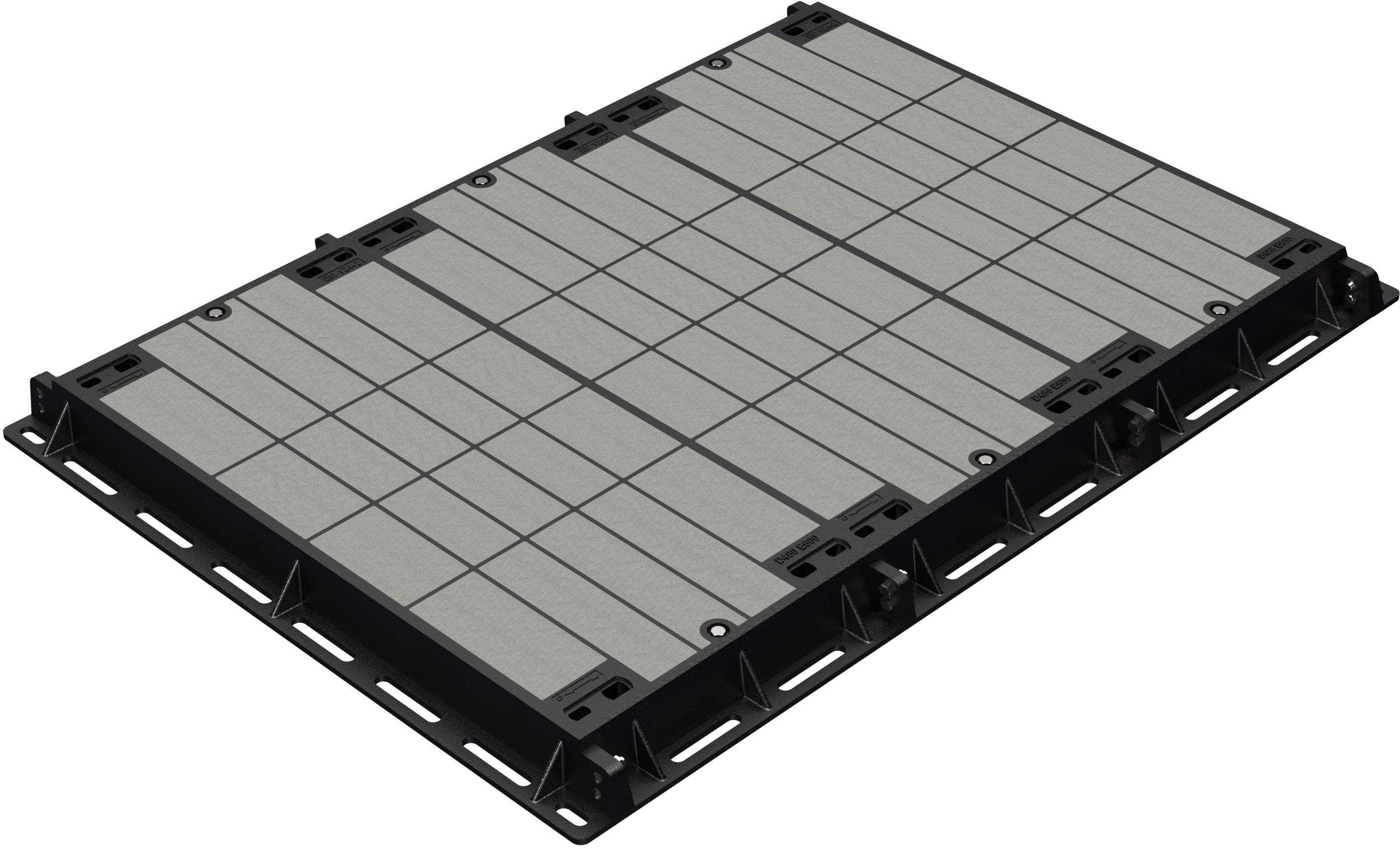 D400 ACOmatic BEGU mit Einzeldeckel 1000 x 500 o. Sockel