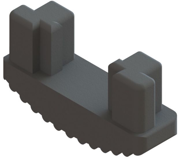 HB Gummifuss Holm 85x25mm - Garten