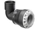 Steckmuffen-Winkel 90° mit IG 1015 d 40mm- 1" - Plasson-Steckfittinge