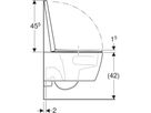iCon Set Wand-WC Tiefspüler TurboFlush mit Installationszubehör 504.079.00.1 - Geberit Grossisten Shop-Sortiment