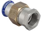Übergang lösbar mit IG 35mm-11/4" 35307 Überwurfmutter Messing - Mapress-Sanitär-Presssystem-Formstücke