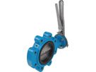 Absperrklappe mit Handhebel Typ LI 9942 DN 200 PN 16 - Hawle Absperrklappen