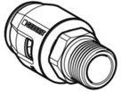 Übergang m/AG 25mm-3/4" 652.532.00.1 - Geberit-Push Fit-Formstücke
