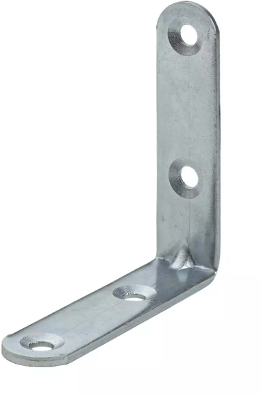 Hettich Stuhlwinkel verzinkt, 15 x 60 x 60mm - Diverse Möbelbeschläge und Zubehör