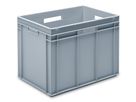 Rako-Behälter, mit Griffloch, grau 600x400x425 mm 90 Lt - Utz Behälter