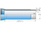 FZM-Umhüllung + Zementmörtelauskleidung BRS DN 150 (Einkammersystem) - Duktus Steckmuffenrohre