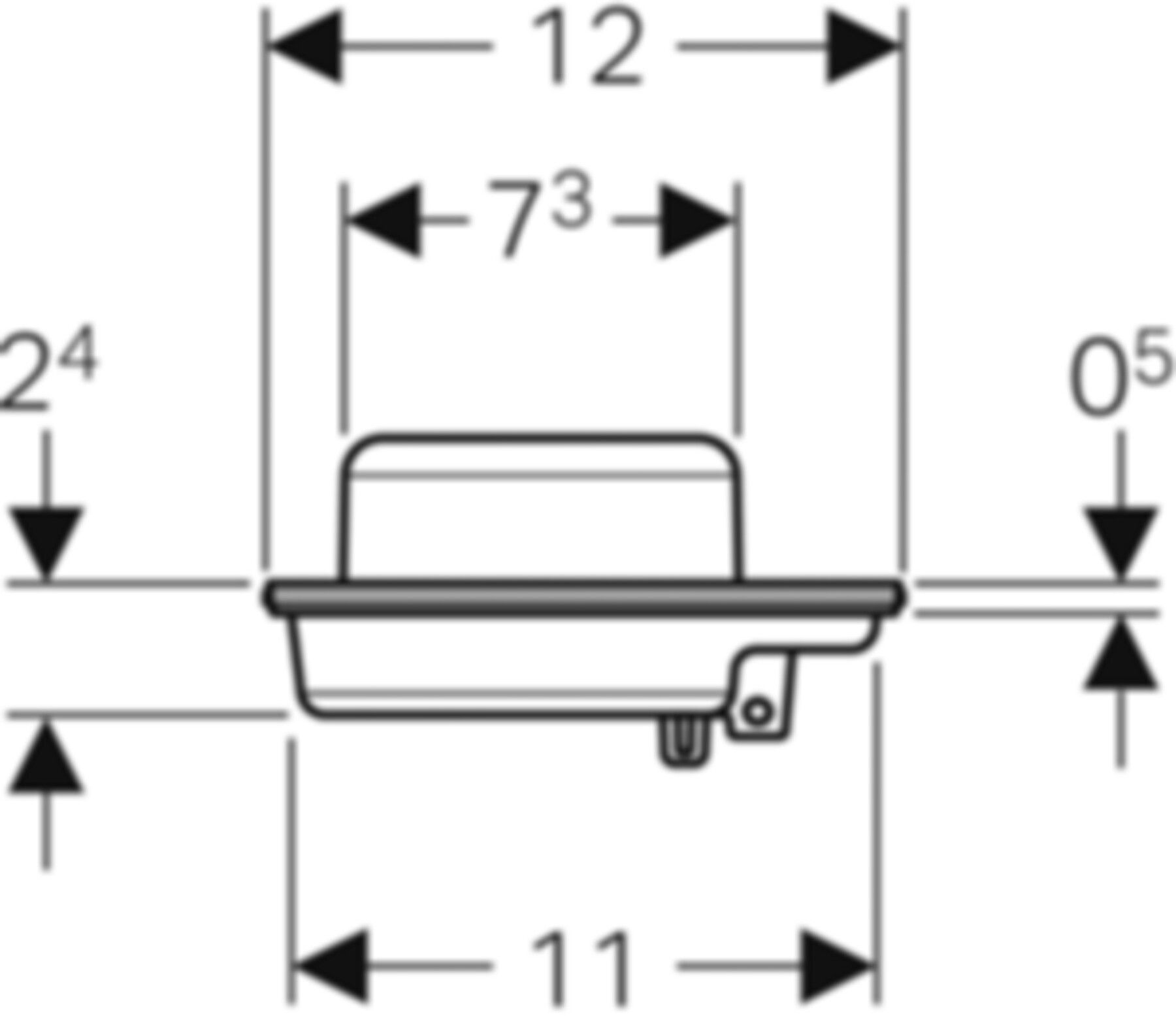 Sifoneinsatz 388.108.00.1 Sifonierhöhe 27mm - Geberit-PE-Formstücke