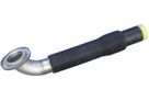 GEBEF Typ 1141 Losflansch 90° INOX d 180mm - DN 150 775 011 417 - GF GEBEF Gebäudeeinführung