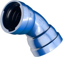 STM-Bögen 45° 2-Muffen TRM MMK 45 VRS-T