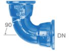 STM-Bogen 2M Fig. 2820a 90° DN 125 - Von Roll Steckmuffenformstücke