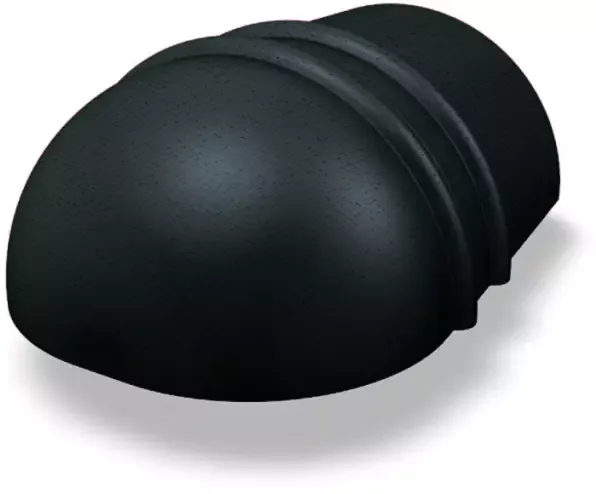 PREFA Gratreitervorkopf stucco 03 P.10 Schwarz 110338 - PREFA Dachsysteme