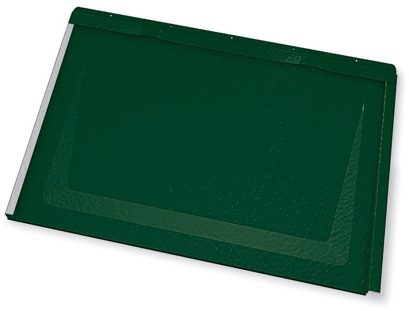 PREFA Dachplatte R.16 700 x 420mm P.10 Moosgrün STUCCO 112007 - PREFA Dachentwässerungssysteme