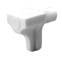 Hettich Tablarträger Kunststoff weiss, mit Zapfen D = 5mm, à 20 Stk - Diverse Möbelbeschläge und Zubehör