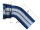 1-Muffe-Bogen MK 45° VRS-T Epoxy DN 250 - TRM Swiss Steckmuffenformstücke VRS-T