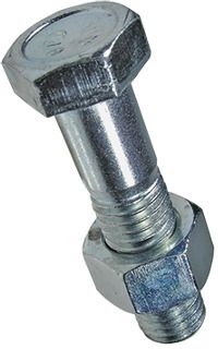 6-kt Schr m Schaft+Mu 4.6/6.8 vzb BN3542 DIN601 M16x340 - Bossard Schrauben