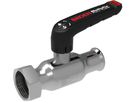 Press-Kugelhahnen kurze Spindel Fullflow BF214001 DN 40 / 42mm - Ballofix/Broen-Armaturen