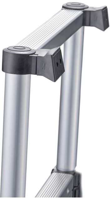 TELESTEPS Sicherheits-Teleskop-Anstelleiter FLEX 3 L=3740 / 900 mm , 13 Tritte , max. 150 kg - Garten