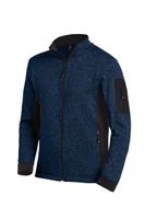 FHB CHRISTOPH Strick-Fleece-Jacke marine-schwarz Gr. 2XL - Textilien