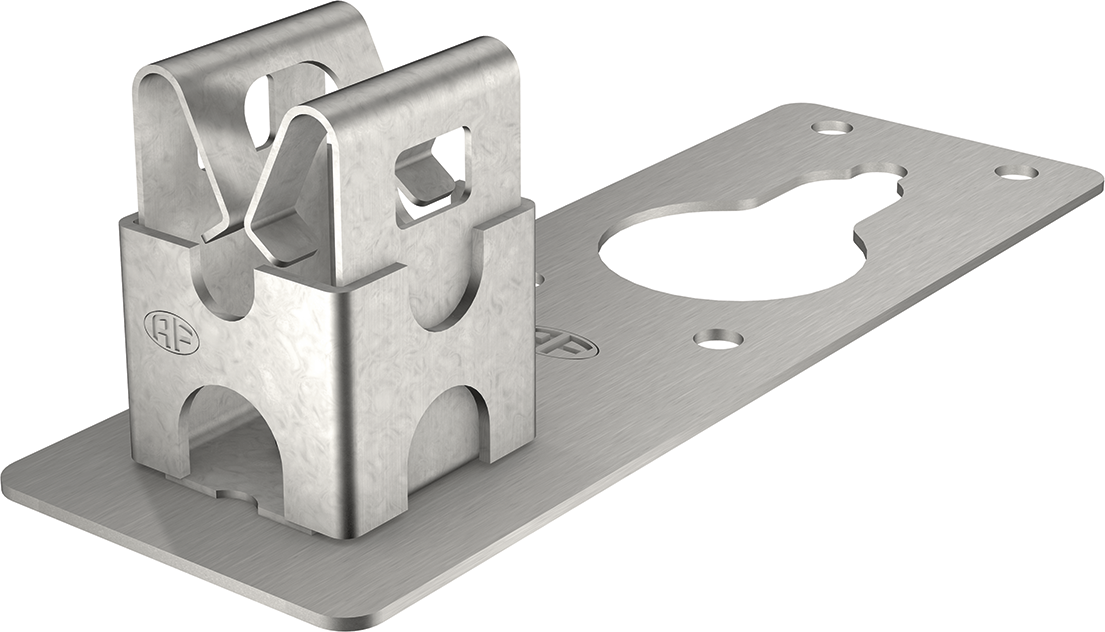 Leitungsh. f/Welleternit Inox 6-10 AF 225.027.000 / FL 79 Quadro - AF Blitzschutzprogramm