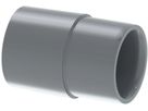 Reduktionen lang Stutzen/Muffe 50-40 mm 721 910 352 - GF Hart PVC-U Formstücke