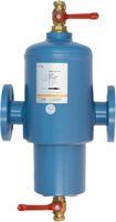 Zyklon-Abscheider ZG 150 PN16 DN150 für Schmutz und Magnetit Zeparo G-Force - Pneumatex Luft- / Schlammabsch. Stahl