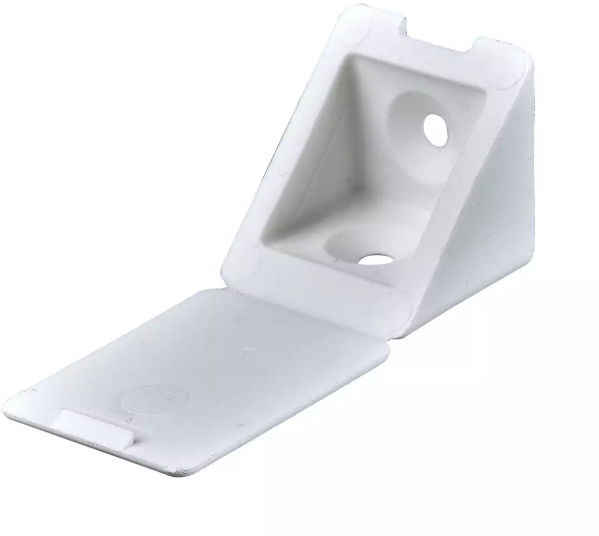 Hettich Eckverbinder Kunststoff weiss, 22 x 22 x 24mm - Diverse Möbelbeschläge und Zubehör