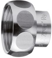 Löt-Einlegeteil 7372/74 12- 1/2" mit Mutter 767 372 420 - GF Lötfittings