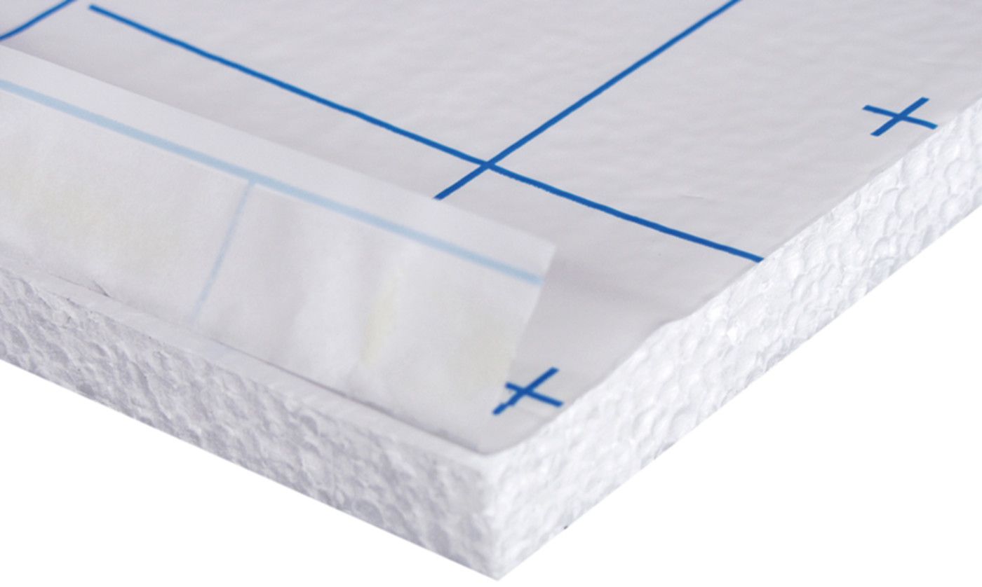 Wärmedämmplatte Roll EPS-20 PE-Plus Rolle à 9 m2 20 kg/m3 30 mm - Bodenisolationen