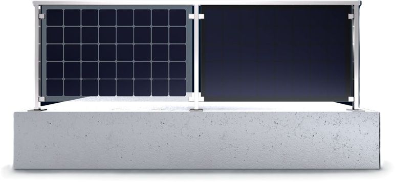 Solarline Pfostensystem