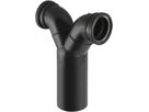 Wandklosett-Doppelbogen 180° d 110/ 90mm 367.923.16.1 - Geberit-PE-Formstücke