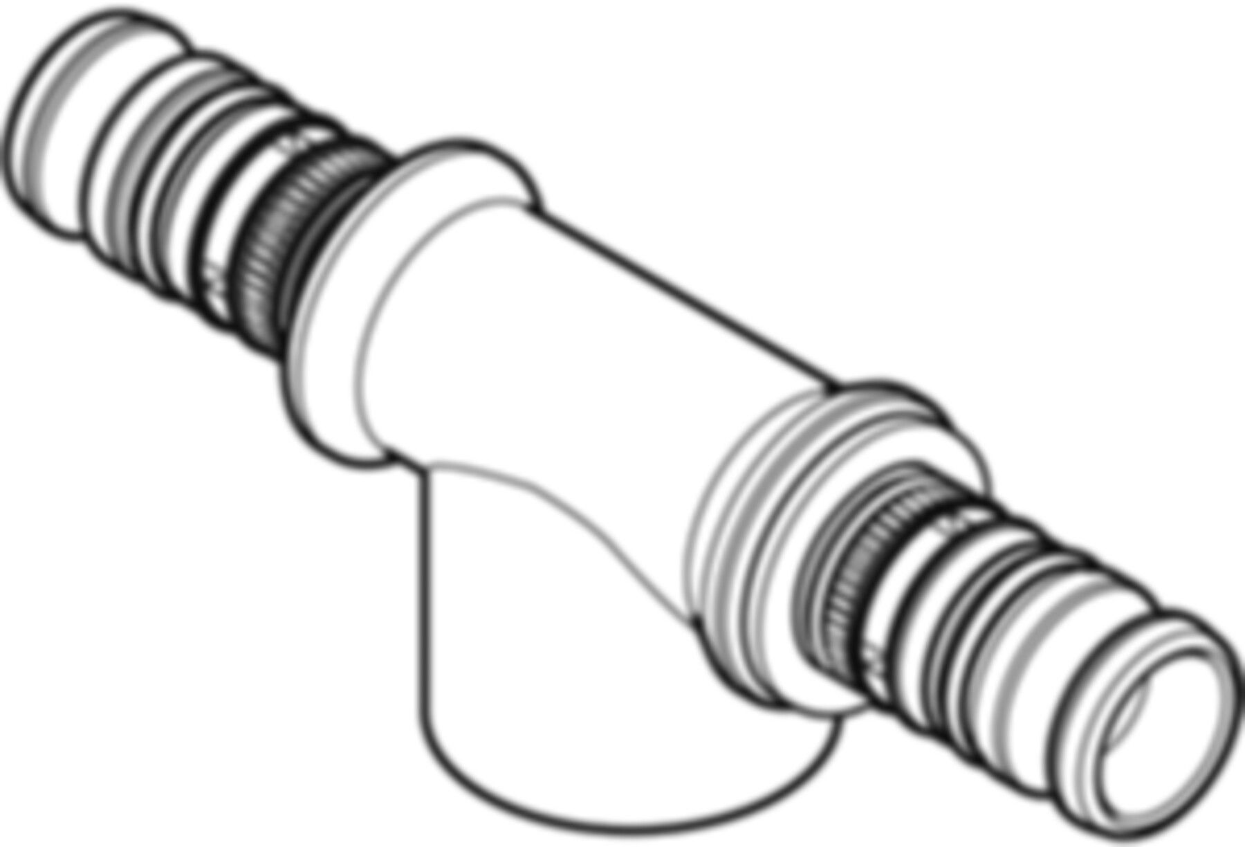 T-Stück m/IG 26mm- 3/4"-26mm 603.362.00.5 - Geberit-Mepla-Formstücke
