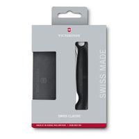 VICTORINOX Schneidbrett-Set 11cm inkl. Picknickmesser, schwarz - Heften, Schneiden