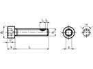 Zyl Schr I-6kt o Sch ST 8.8 VZB Tk® BN8706 DIN912 M5x25 - Bossard Schrauben