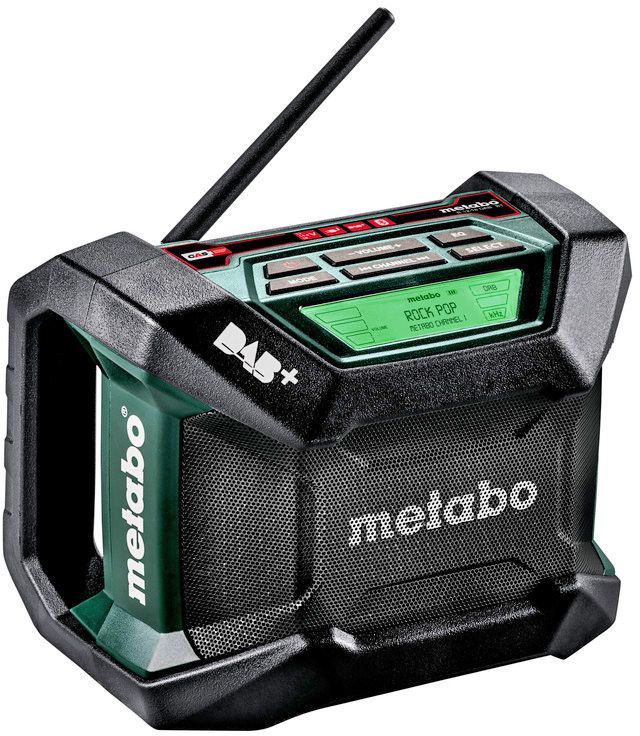Akku-Radio R12-18 DAB+ BT für 12 bis 18V Akkus, solo - Metabo Elektrowerkzeuge