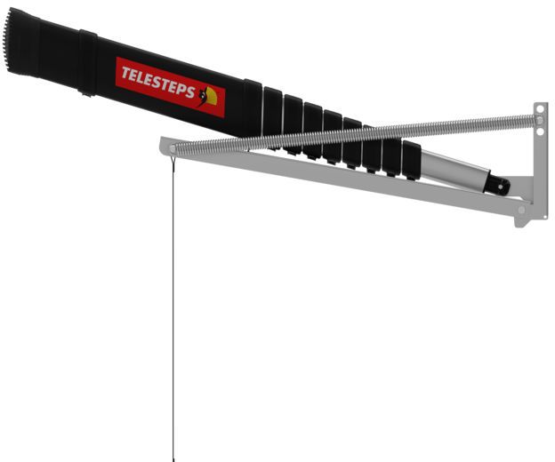 TELESTEPS Dachbodenleiter LOFT MINI 10 Höhe 2550-2950 mm , 10 Tritte , max 150 kg - Garten