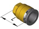 Schnellverschlusskappe, mit Stützhülse d 16 mm L 32 9831.16 - SudoFIT-Formstücke