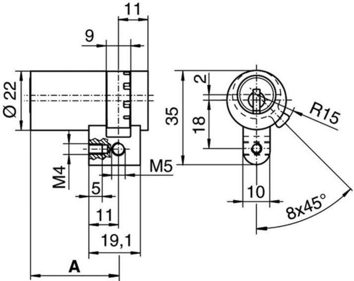 KABA Star Halbzylinder Typ M1514 32.5/43.5, mit 5 Schlüsseln - Kaba Star, Lagerprodukt