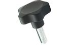 Sterngriffe Elesa® VC.692 p BN20080 166243/Ø32p-M6x20 - Bossard Schrauben