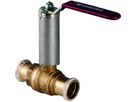 Kugelhahn 28mm 94965 mit Betätigungshebel abgesetzt - Geberit Systemventile / Armaturen