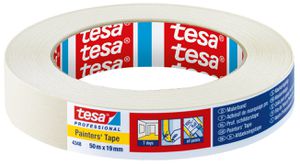 Tesakrepp Abdeckband, hellbeige, Profi B= 19mm, L= 50m, 4348 - Kleben