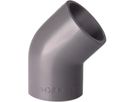 Winkel 45° mit 2 Muffen 20 mm 721 150 106 - GF Hart PVC-U Formstücke